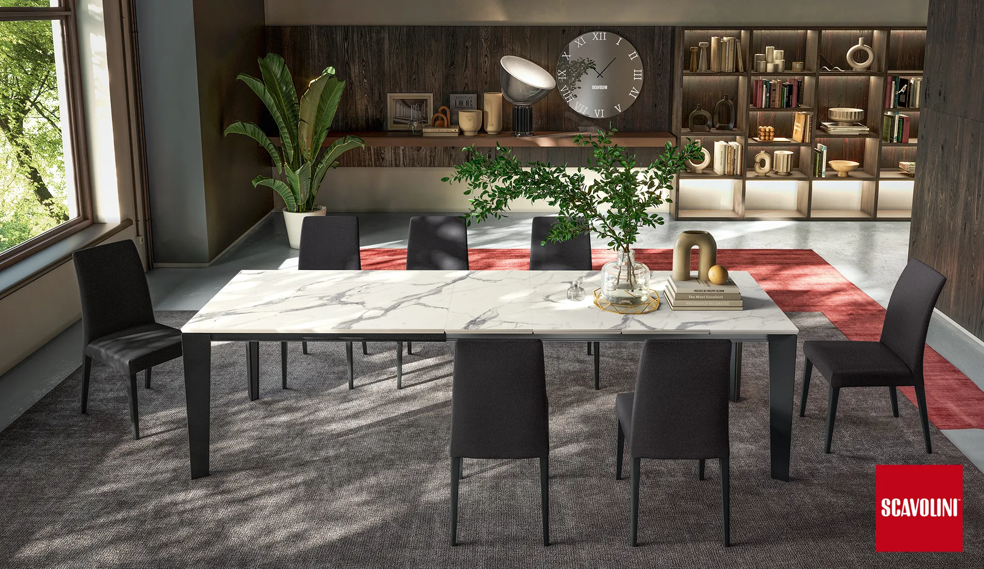 Tavolo Infinity in ceramica